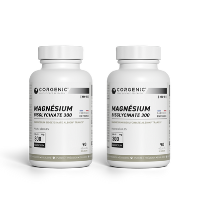 Magnésium Bisglycinate 300 Duo Pack 180 gélules